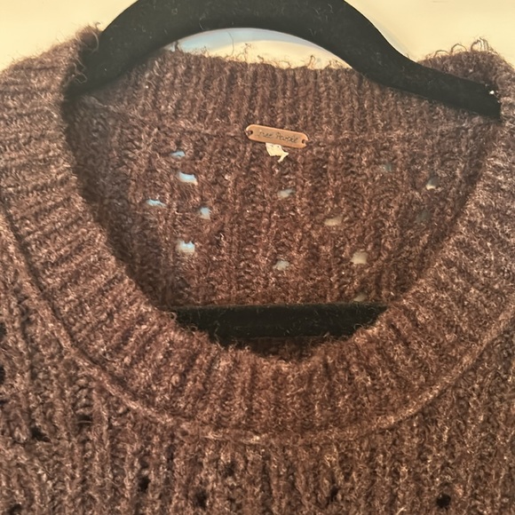 Free People open weave sweater - Picture 3 of 12